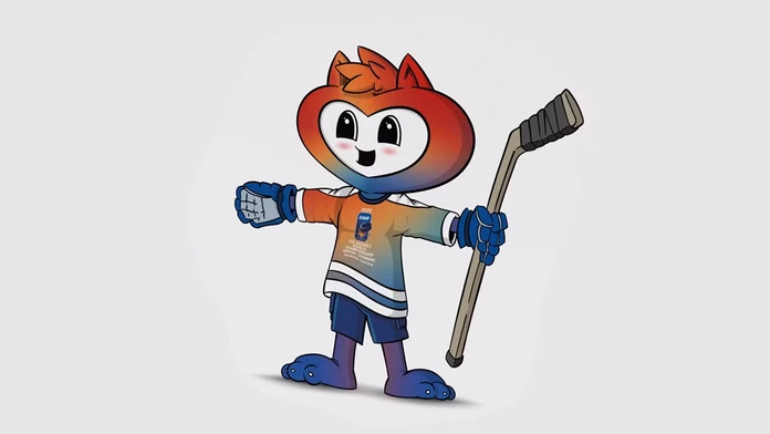 Maskot hokejového šampionátu symbolizuje vášeň, radosť a tlkot srdca. Fanúšikov bude zabávať takmer všade