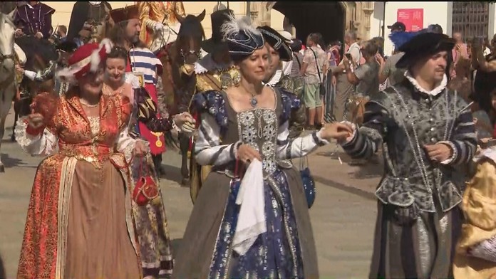 Korunovačné slávnosti v Bratislave.