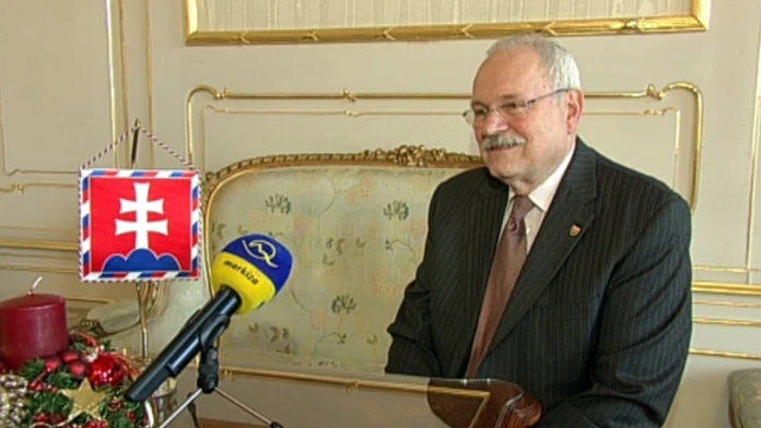 Rozhovor prezidenta Gašparoviča pre TV Markíza