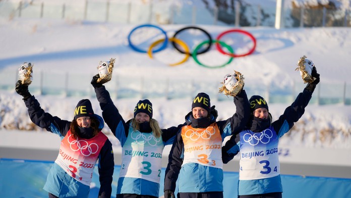 Z biatlonového zlata sa raduje švédske kvarteto, Slovenky dosiahli najhorší výsledok v histórii ZOH