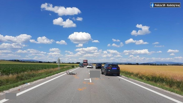 Tragédia v Košiciach: Pri zrážke s autom prišiel o život 58-ročný cyklista