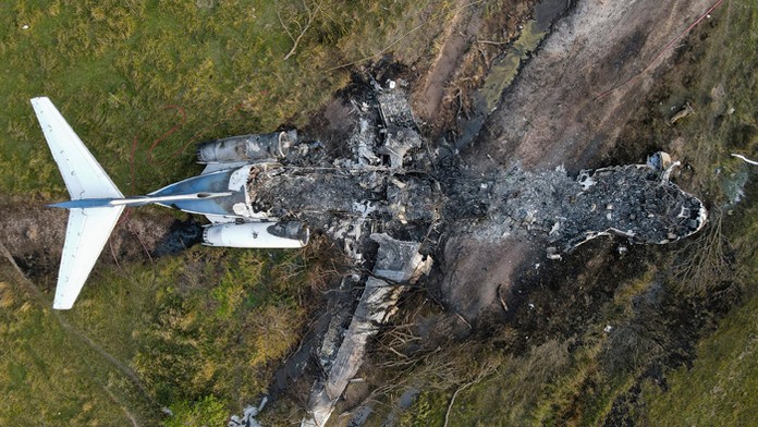 V Texase havarovalo lietadlo.