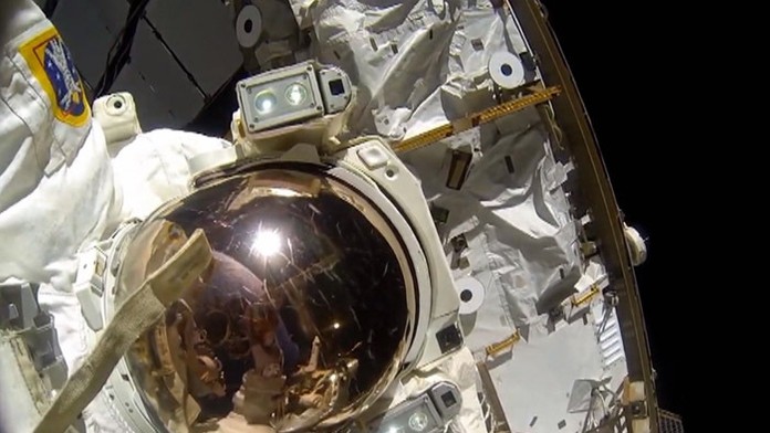 Medzinárodná vesmírna stanica.