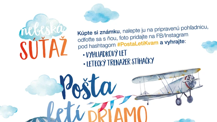 Pošta letí k vám.