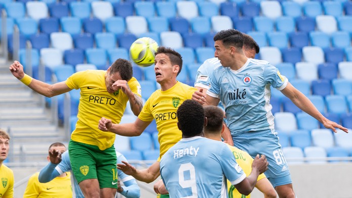 Zápas kola Slovan Žilina.