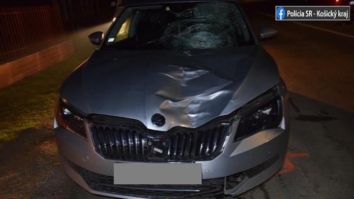 Nehoda za Šarišskými Michaľanmi.