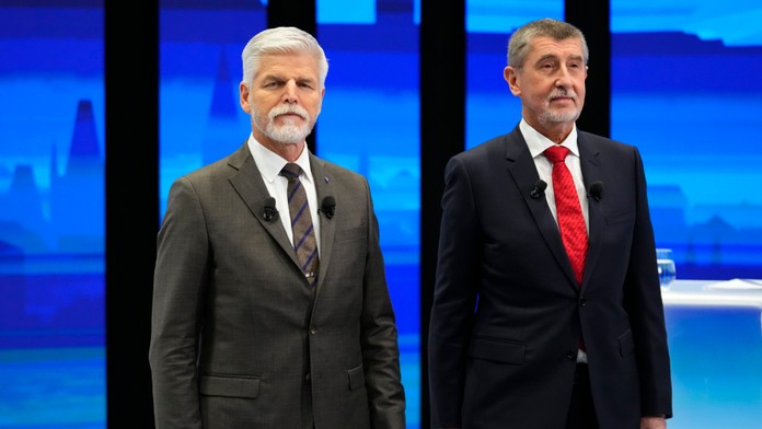 Predvolebná debata kandidátov na českého prezidenta pred 2. kolom prezidentských volieb.