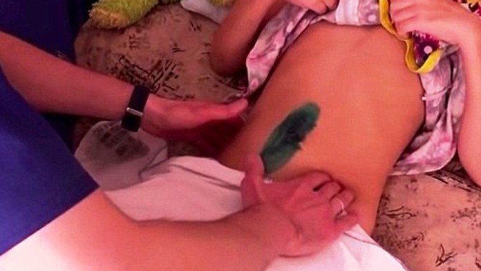 Dievčatko zaháňalo stres. 