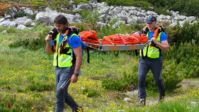 Horská záchranná služba.