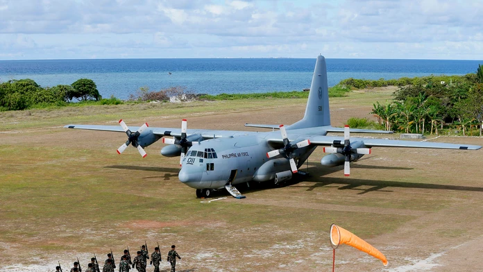 Air Force C-130.