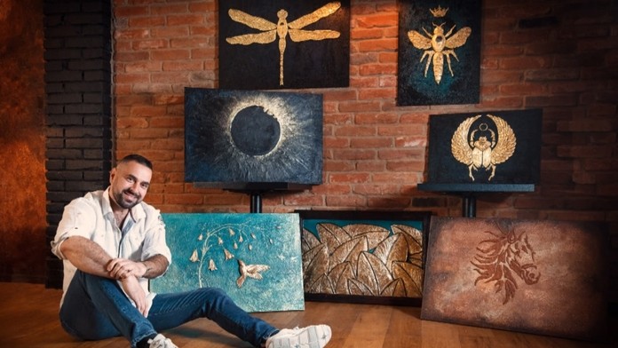 Z podnikateľa sa stal umelec.