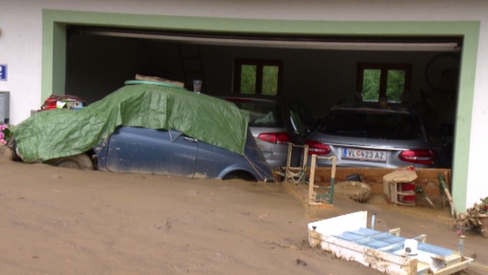 Blatové záplavy v Rakúsku.