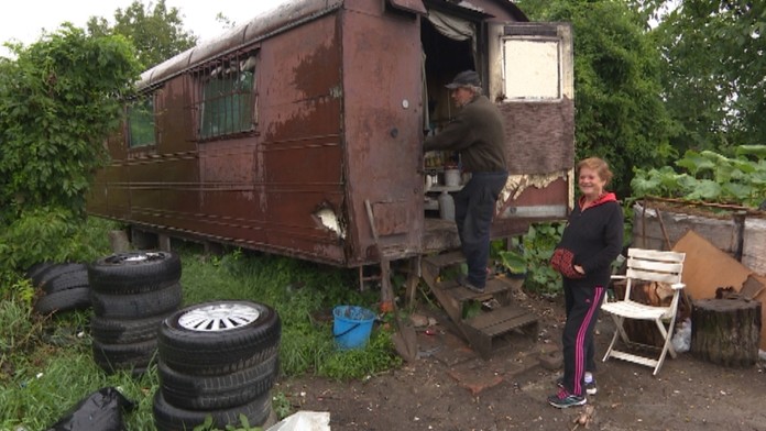 Bývanie v maringotke. 