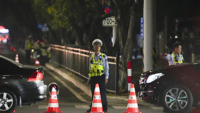 Čínska polícia.