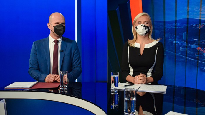 Gábor Grendel a Denisa Saková.