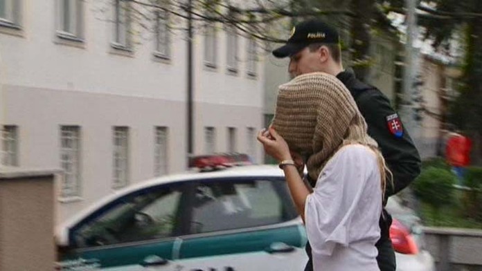 Žena nakazená HIV.