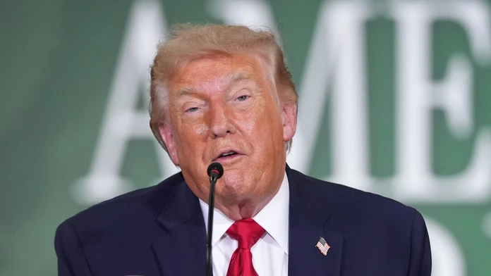 Na snímke americký prezident Donald Trump.