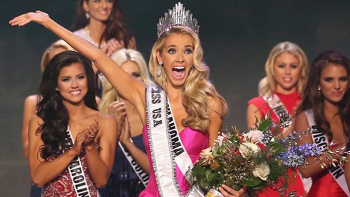 Miss USA 2015- víťazka Olivia Jordan Miss Oklahoma.