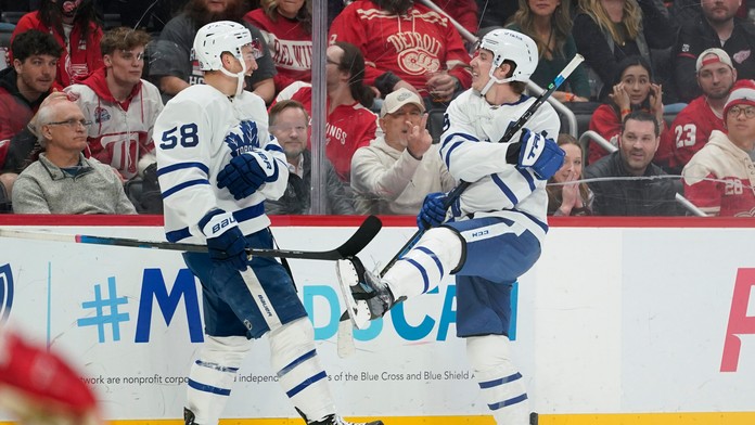 Radosť Mitcha Marnera a Michaela Buntinga z Toronta.