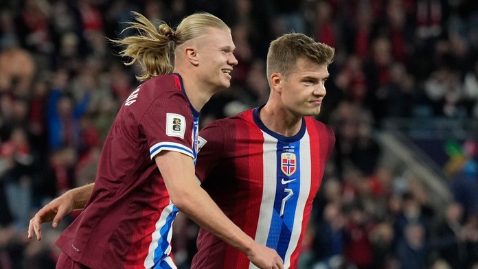 Haaland zahodil dve penalty, potom skompletizoval hetrik. Nóri sú v kvalifikácii na MS stále stopercentní