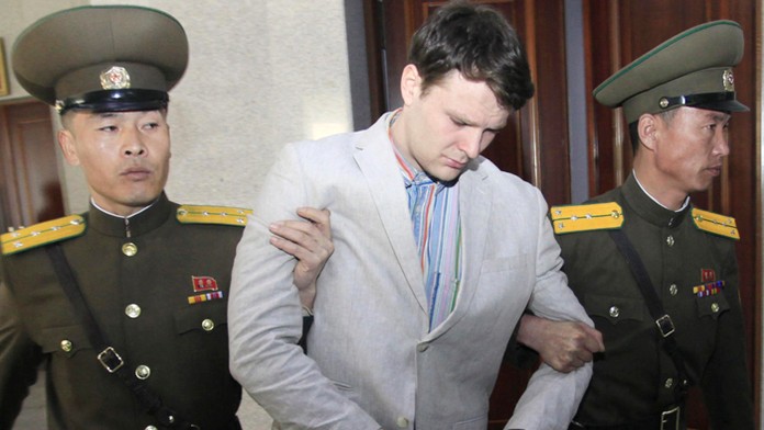 Americký študent Otto Warmbier.