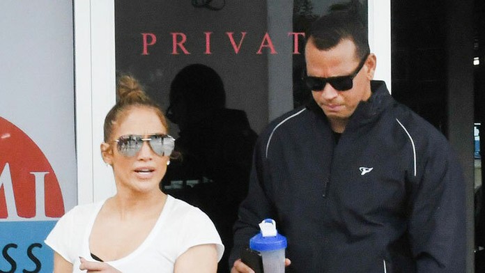 Jennifer Lopez a Alex Rodriguez