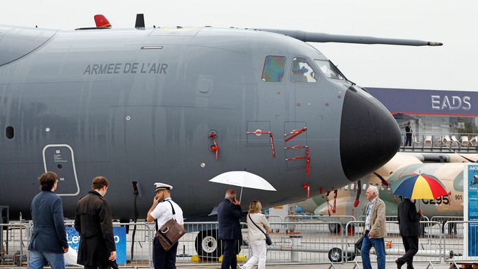 Armádne transportné lietadlo Airbus A400M- ilustračná snímka.