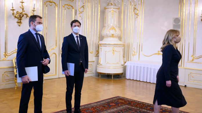 Výmena na poste premiéra. Igora Matoviča nahradil Eduard Heger