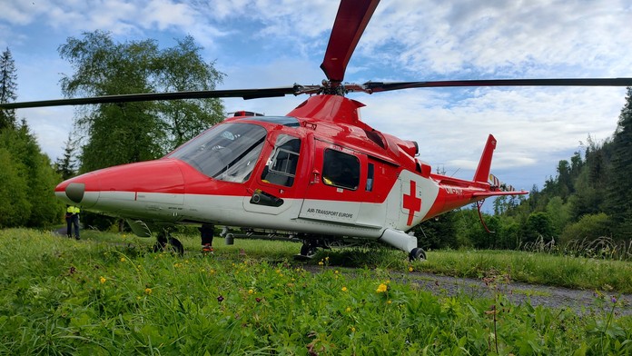 Letecká záchranná služba.