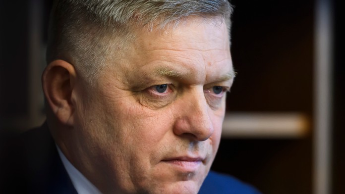 Na snímke predseda vlády SR Robert Fico.