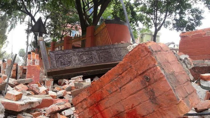 Nepál, zemetrasenie