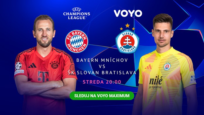 Liga majstrov - FC Bayern Mníchov vs. ŠK Slovan Bratislava
