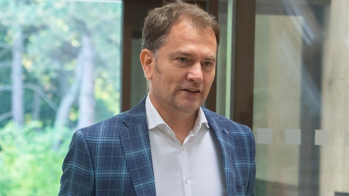 Podpredseda vlády SR a minister financií SR Igor Matovič (OĽaNO).