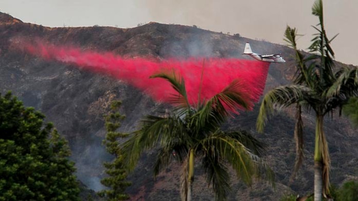 Požiar v Kalifornii.