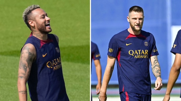 S loptou do klietky hviezd. Škriniar má za sebou prvé tréningy v PSG, dnes ho potešil Neymar