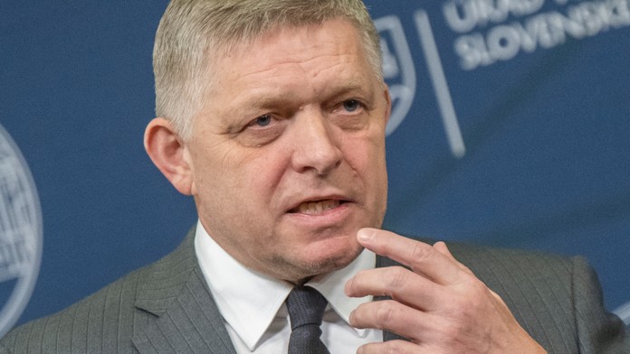 Na snímke premiér SR Robert Fico 