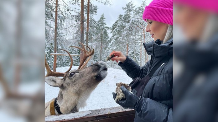 Nikola je dnes vo Fínsku šťastná.