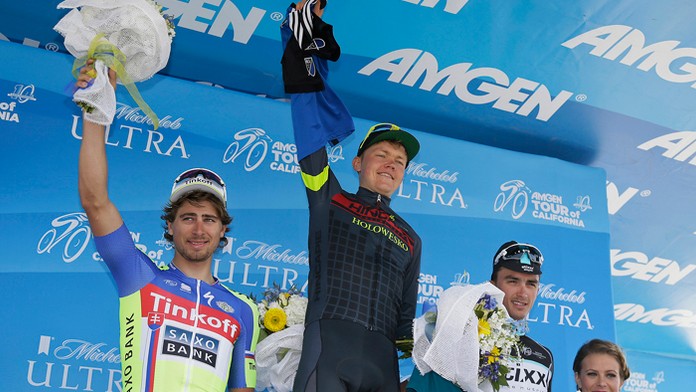 Slovenský cyklista Peter Sagan obsadil v utorňajšej 3. etape pretekov Okolo Kalifornie opäť druhé miesto.