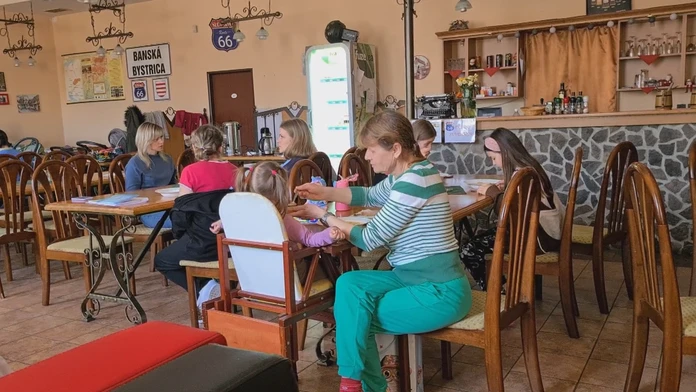 Utečenci na Slovensku.