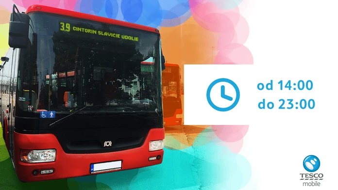 Tesco mobile bus