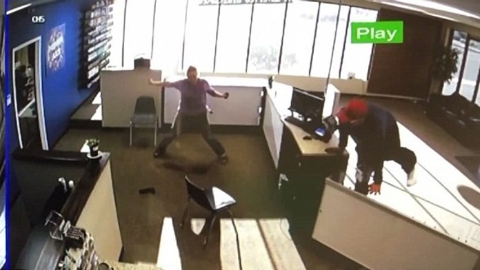 Nepodarená lúpež v USA