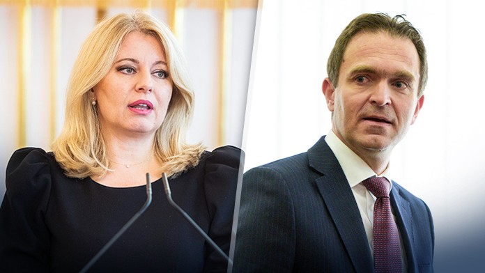 Zuzana Čaputová a Ľudovír Ódor.