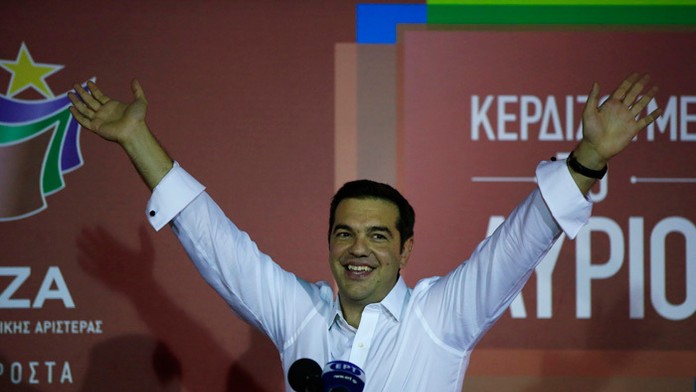 Líder strany Syriza Alexis Tsipras.