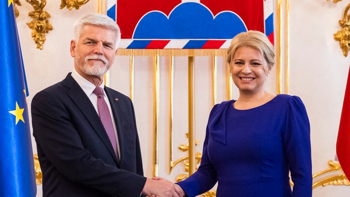 Petr Pavel a Zuzana Čaputová