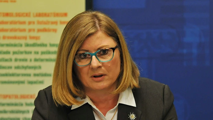 Ministerka pôdohospodárstva Gabriela Matečná.