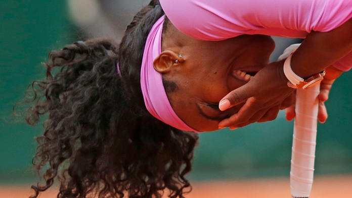 Serena Williams na Roland Garros.