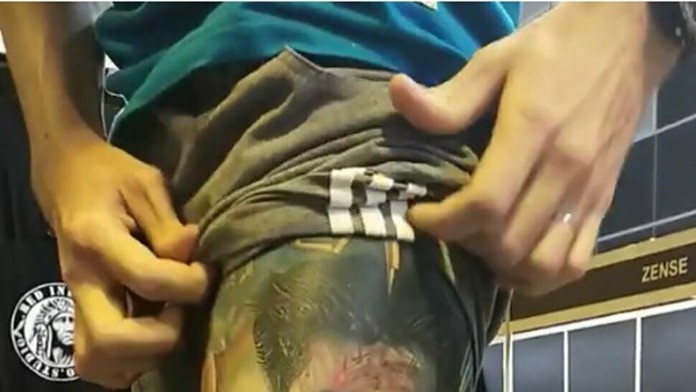 Zľava Red Kelly a Ted Lindsay z Detroiutu na archívnej snímke.