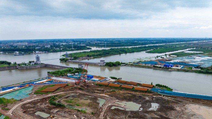 Rozostavaný most v Číne.