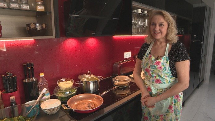 Nástup hráčov Slovana na novom štadióne Tehelné pole pred zápasom Slovana s Trnavou.