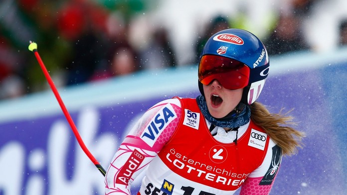 Mikaela Shiffrinová na archívnej snímke.